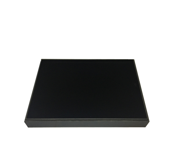 A-SERIES Black Velvet Stackable Plain Display Tray. Dim 255 x 355 x ...