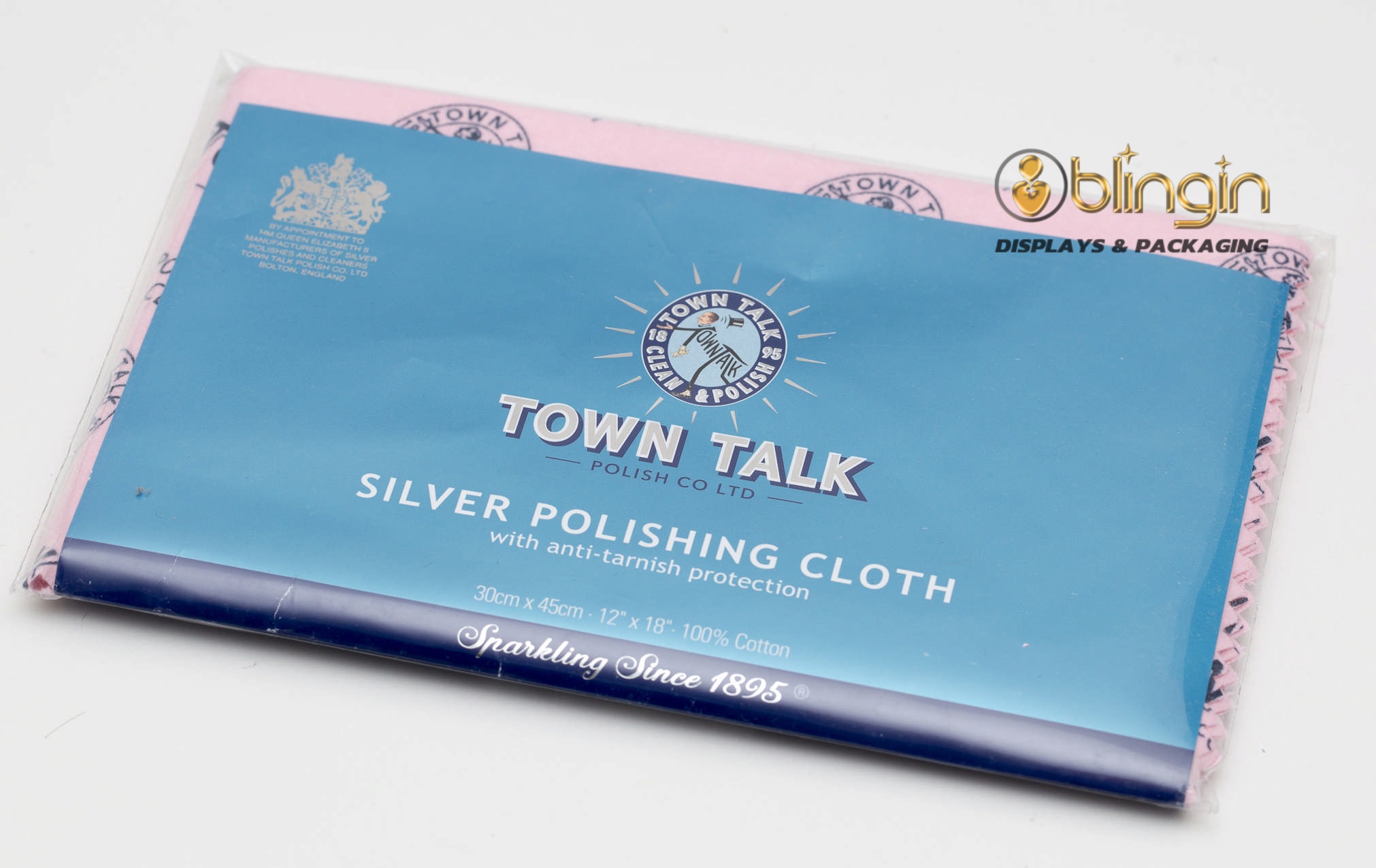 Town Talk Large Anti-Tarnish Silver Polishing Cloth